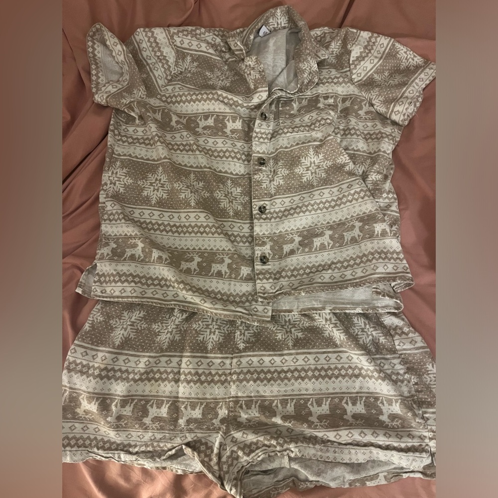 OLD NAVY XL WINTER PJ SET